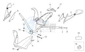 Atlantic 400-500 sprint drawing Handlebar