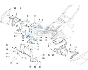 ETV Caponord 1200 USA USA drawing Duct