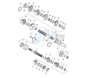 FZ8-SA 800 drawing TRANSMISSION