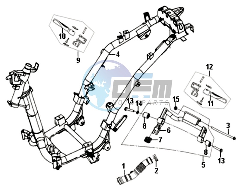 FRAME / ENGINE MOUNT