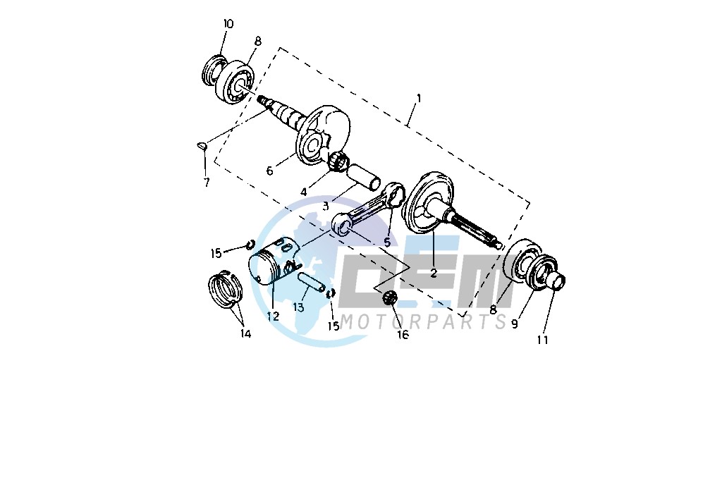 CRANKSHAFT PISTON