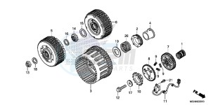 VFR1200XDH 2ED - (2ED) drawing CLUTCH (VFR1200XD/ XDA/ XDS)