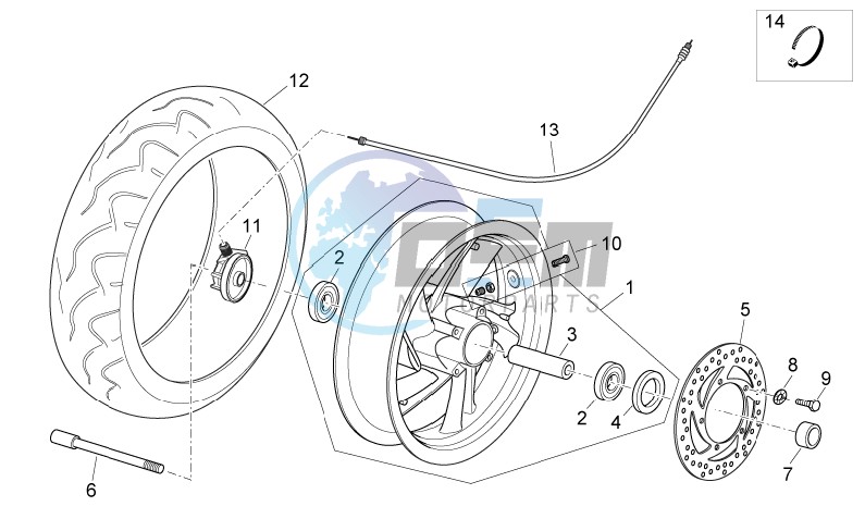 Front wheel