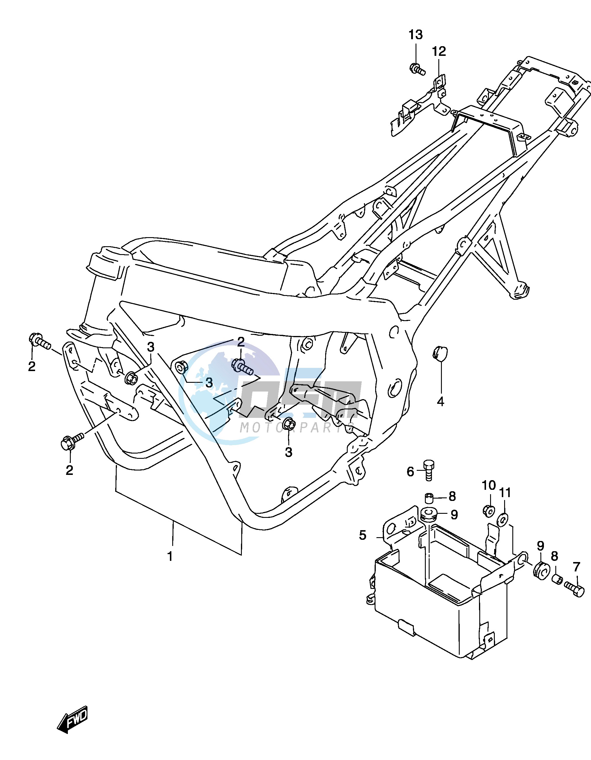 FRAME (MODEL K3)