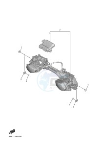 YZF-R6 YZFR6HC 600 YZF-R6 (BN61 BN62) drawing HEADLIGHT