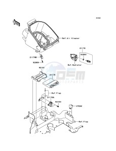 KVF750_4X4_EPS KVF750GCF EU GB drawing Fuel Injection