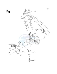 KX 450 E (KX450F MONSTER ENERGY) (E9FA) E9F drawing IGNITION SYSTEM