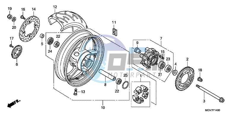 REAR WHEEL