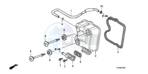 PES125R9 UK - (E / STC 2E) drawing CYLINDER HEAD COVER