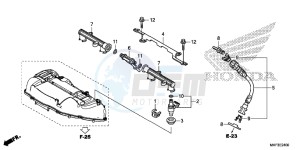 CBR1000S2 2ED - (2ED) drawing FUEL INJECTOR