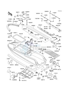 JS 750 C [SXI PRO] (C1-C5) [SXI PRO] drawing HULL -- JS750-C2 - C5- -