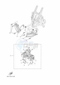 TRACER 7 MTT690 (B4T3) drawing HEADLIGHT