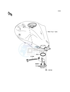 ER-6f ABS EX650B6F GB XX (EU ME A(FRICA) drawing Fuel Pump