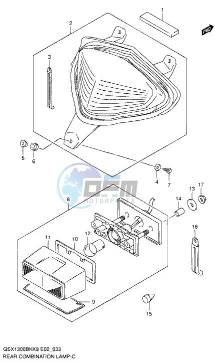 REAR COMBINATION LAMP