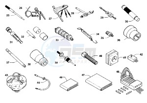 X-TRA RAPTOR 1000 drawing WORKSHOP SERVICE TOOLS, ENGINE