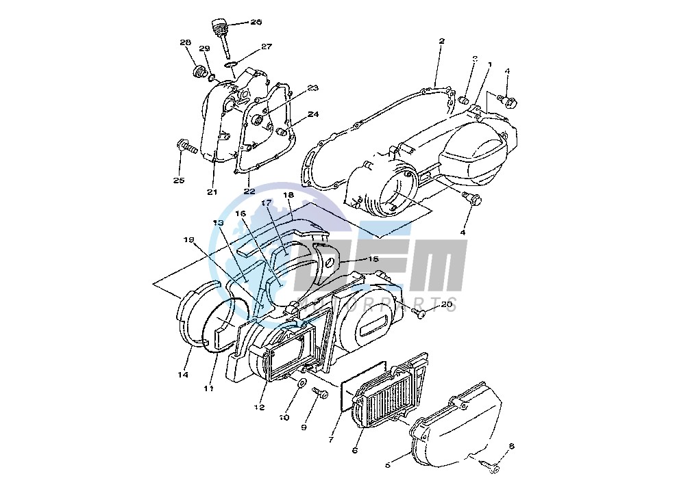 CRANKCASE COVER