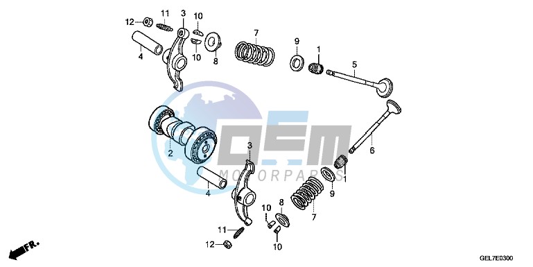 CAMSHAFT/VALVE