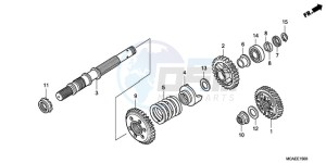 GL1800A Australia - (U) drawing FINAL SHAFT