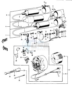 KH 250 A S(A5-S) drawing IGNITION_GENERATOR_REGULATOR