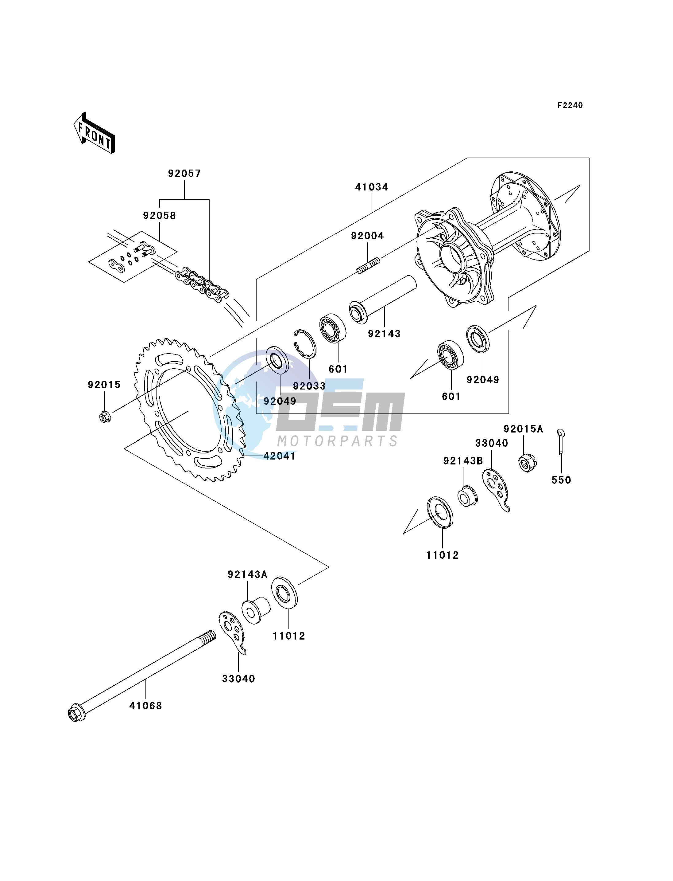 REAR HUB