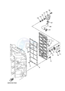 LZ250D drawing CYLINDER-AND-CRANKCASE-3