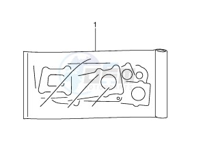 GSX600F (E2) Katana drawing GASKET SET