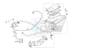 SENDA DRD MOTARD - 125 CC drawing INTAKE