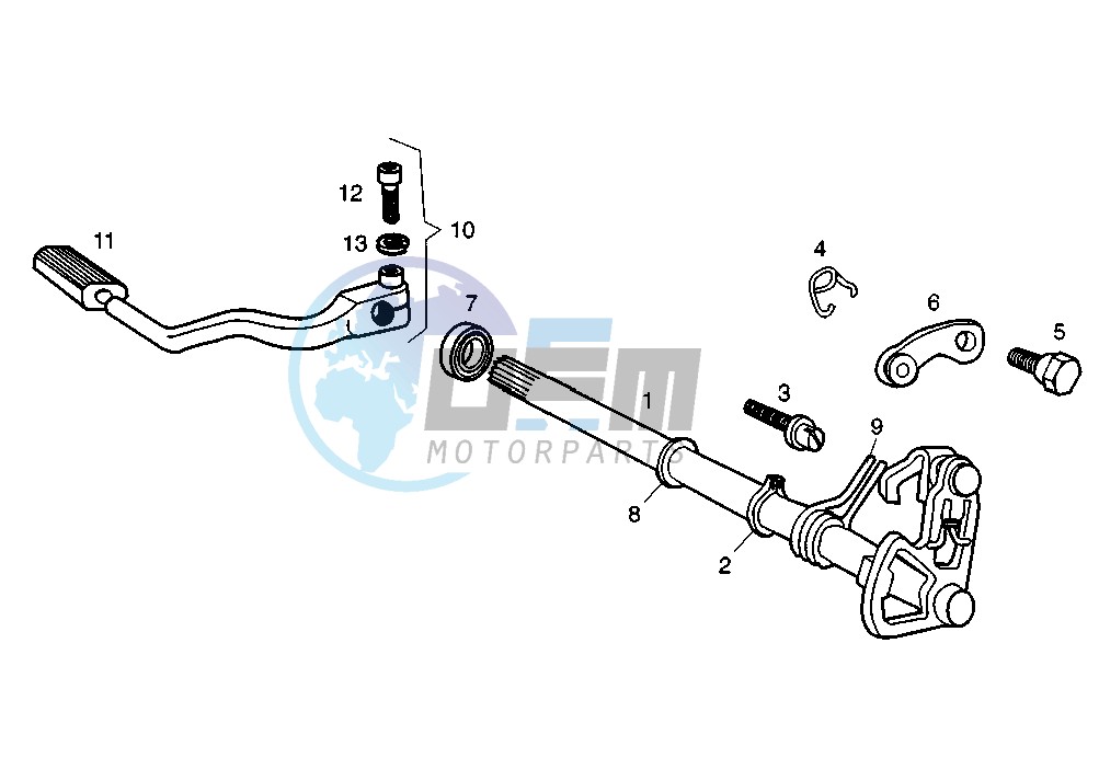 GEAR CHANGE MECHANISM