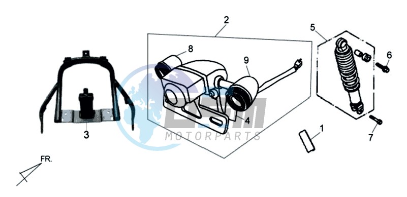 TAIL LIGHT - REAR SUSPENSION