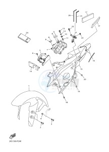 YZF-R1M 998 R6 (2KSL) drawing FENDER