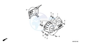 NSA700A9 Europe Direct - (ED / MME) drawing ENGINE SIDE COVER