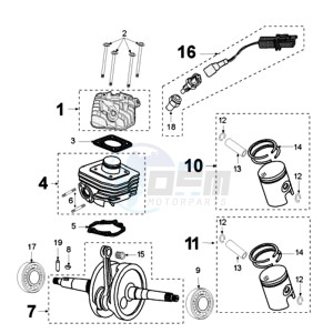 ELYSTAR IF2 EU drawing CRANKSHAFT MAHLE