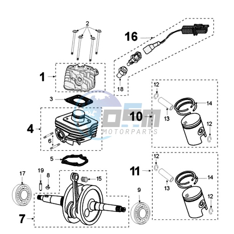 CRANKSHAFT MAHLE