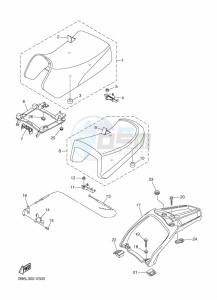 FJR1300D-AS FJR1300AS (B959) drawing SEAT