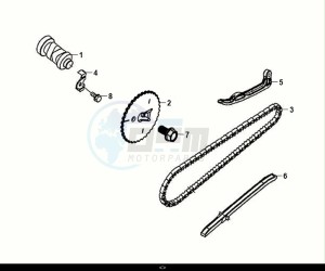 FIDDLE IV 125 (XG12W1-IT) (M0) drawing CAM SHAFT