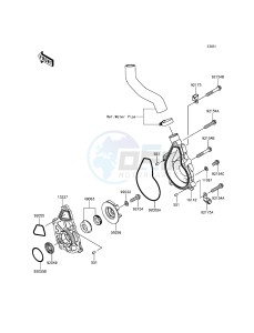 VULCAN S ABS EN650BGF XX (EU ME A(FRICA) drawing Water Pump