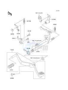 AN 112 D (D2-D3) drawing GEAR CHANGE MECHANISM