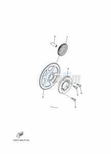 YZF320-A YZF-R3 (B7PH) drawing STARTER CLUTCH