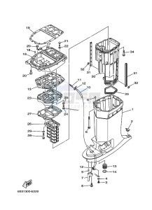 L250G drawing UPPER-CASING