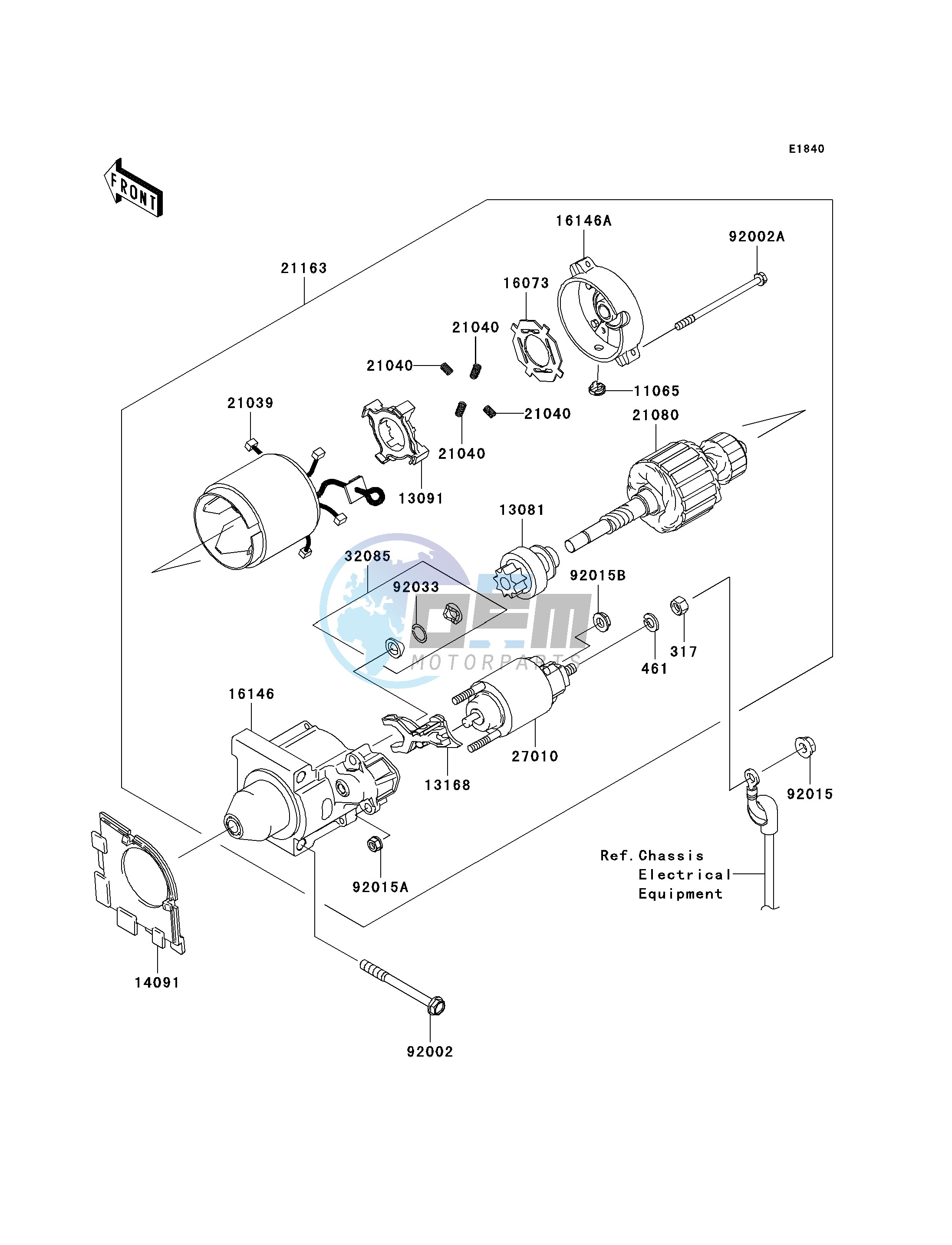 STARTER MOTOR