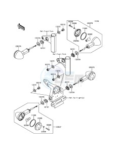 W800 EJ800AGS GB XX (EU ME A(FRICA) drawing Turn Signals