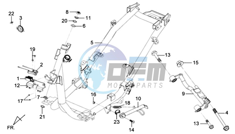 FRAME / ENGINE MOUNT