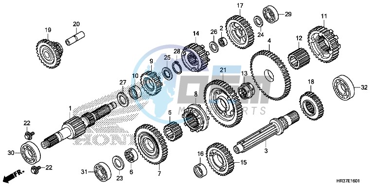 TRANSMISSION (TRX420FE1/FM1/FM2/TE1/TM1)