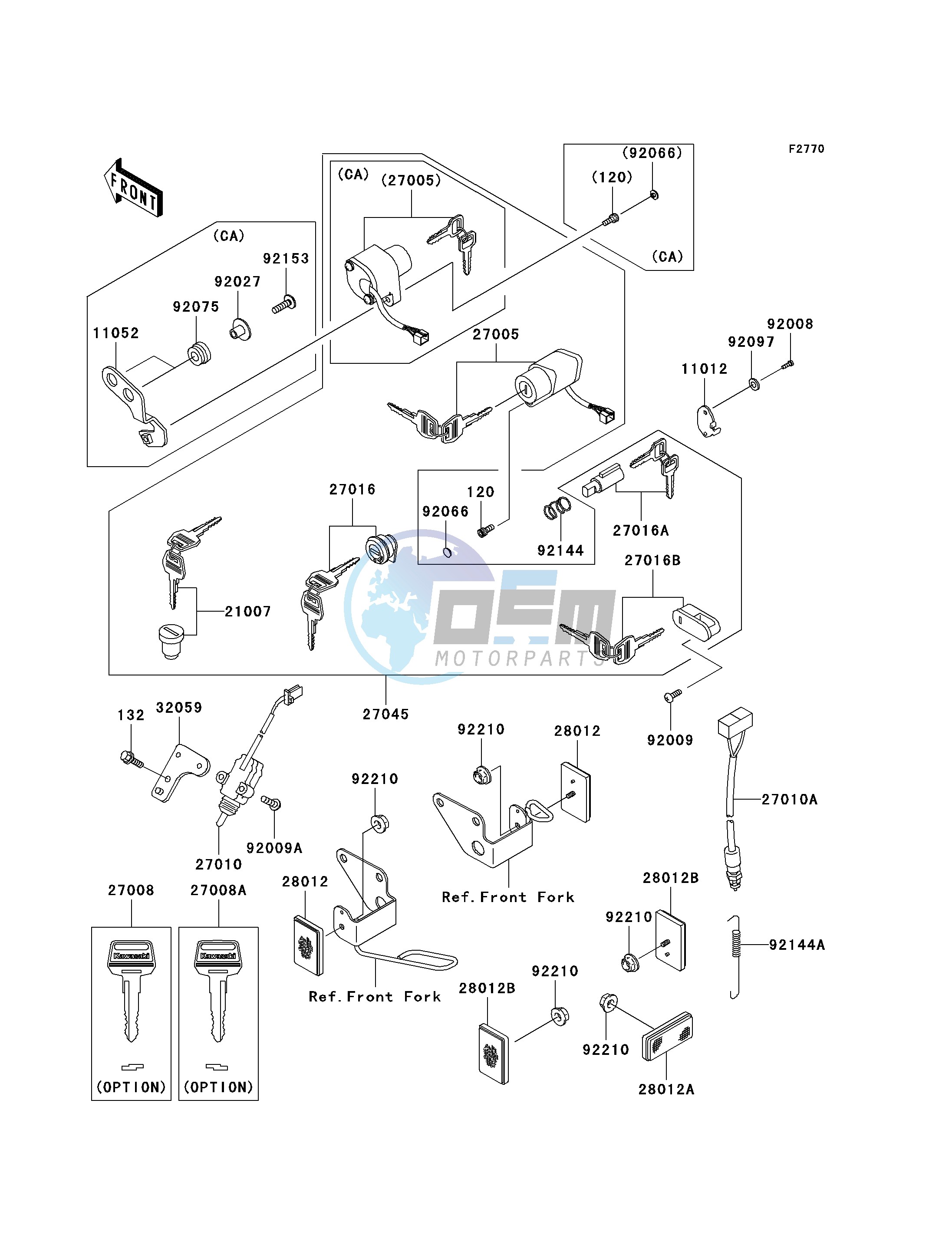 IGNITION SWITCH_LOCKS_REFLECTORS