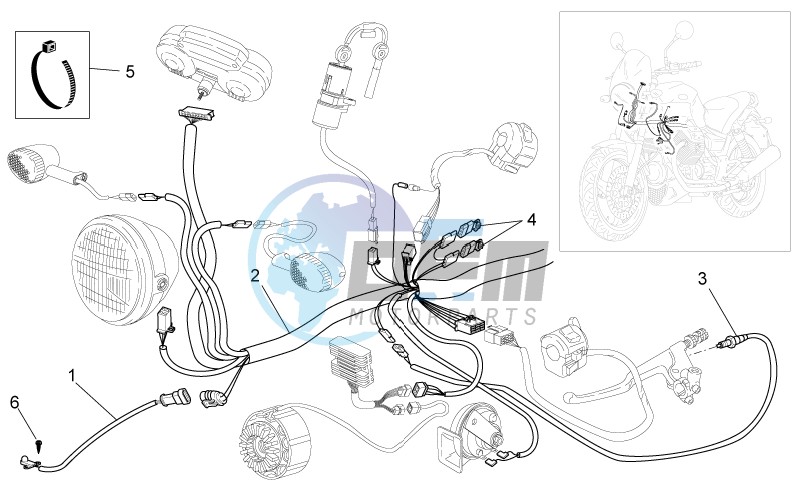 Front electrical system