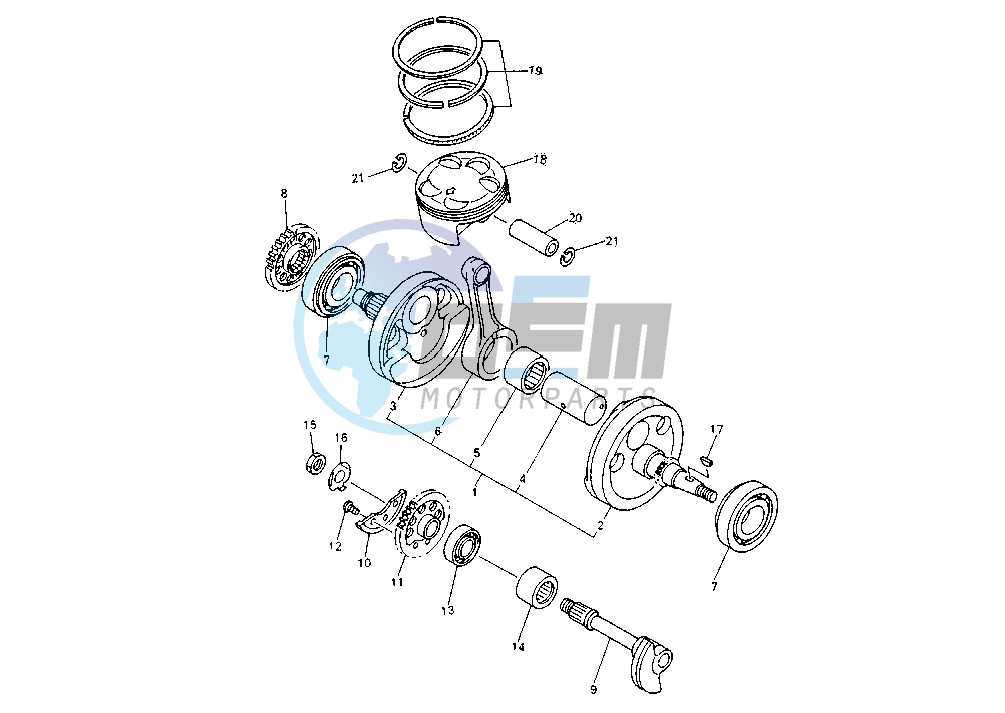 CRANKSHAFT PISTON