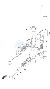 DF 9.9B drawing Camshaft