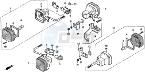 CG125 drawing WINKER