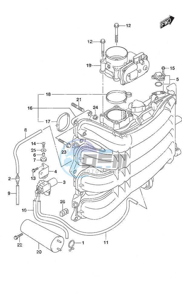 Intake Manifold/Throttle Body