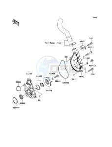 VERSYS KLE650A8F GB XX (EU ME A(FRICA) drawing Water Pump